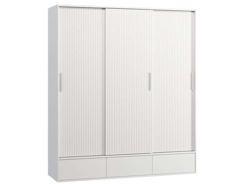 Шкаф-купе Беррингтон 3.1-207x240 Белый