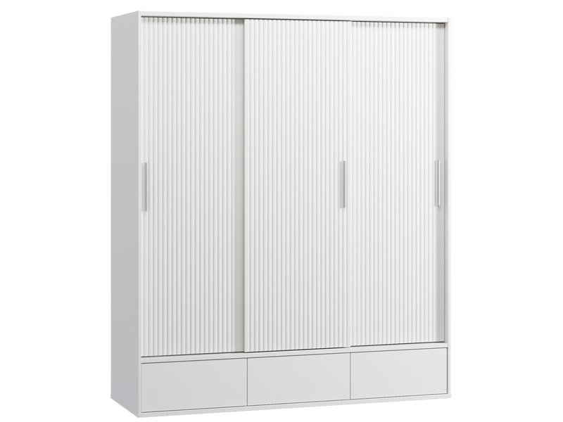 Шкаф-купе Беррингтон 3.1-177x210 Белый