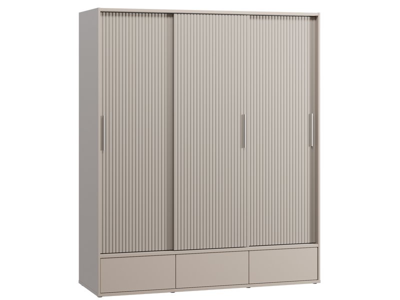 Шкаф-купе Беррингтон 3.1-177x210 Латте